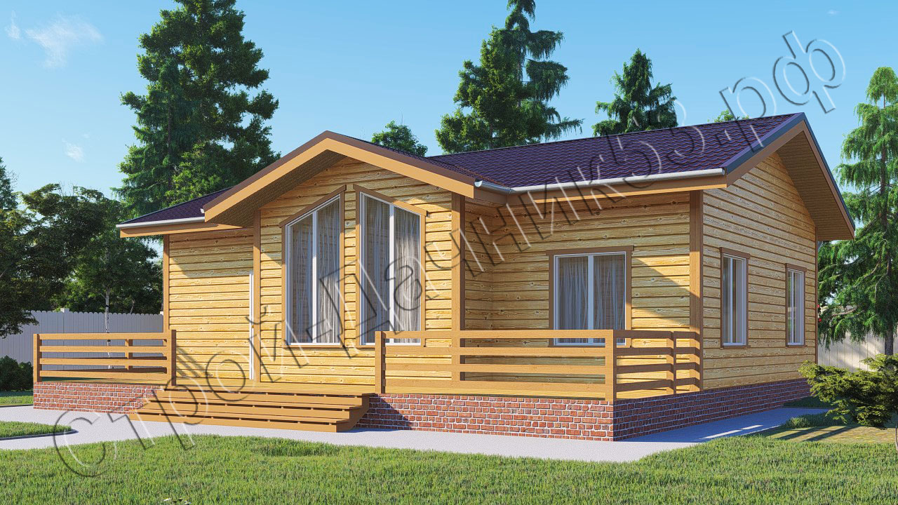 Проект дома ОД–61